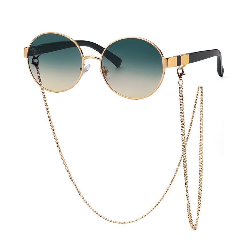 For Women New Sunglasses Fashion Oversize Brand Designer Glasses Neclace Chain Diomand FrameTop Quality Fashions Style_senzul.com