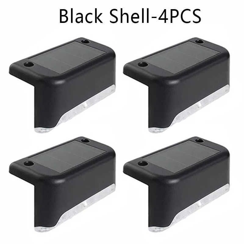 Black Shell 4pcs-White