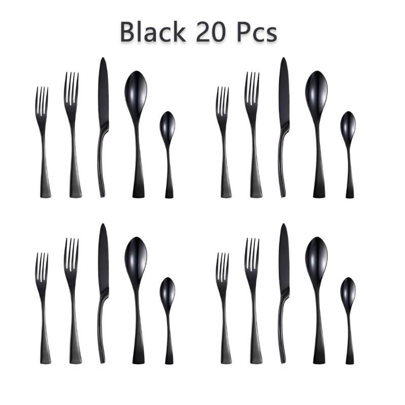 Black 20 Pcs