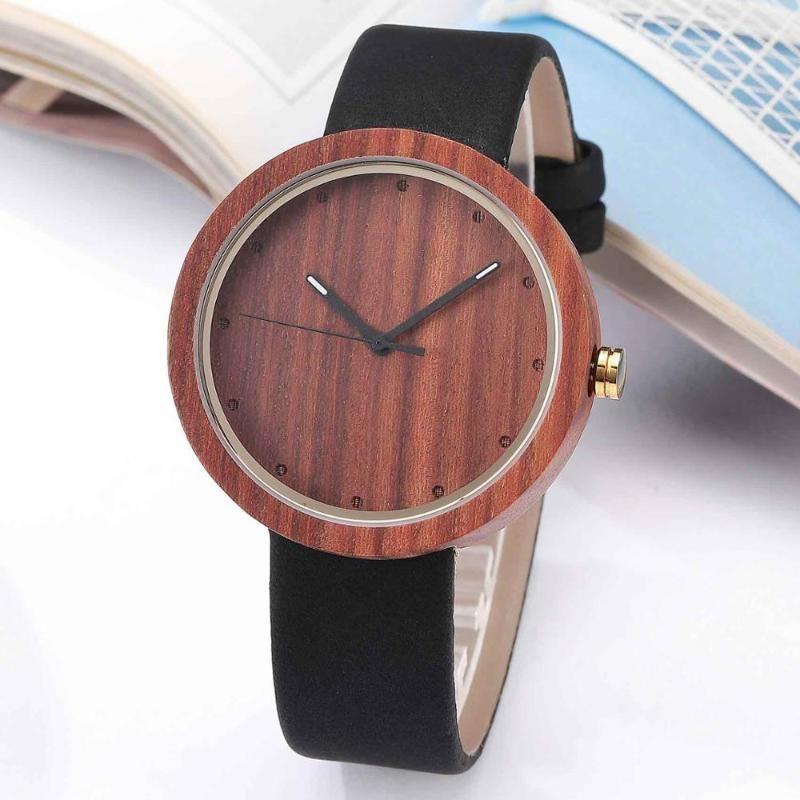 Wood Watch Black
