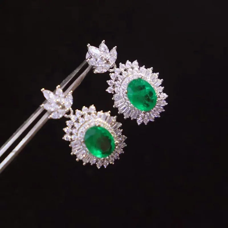 Emerald Earrings