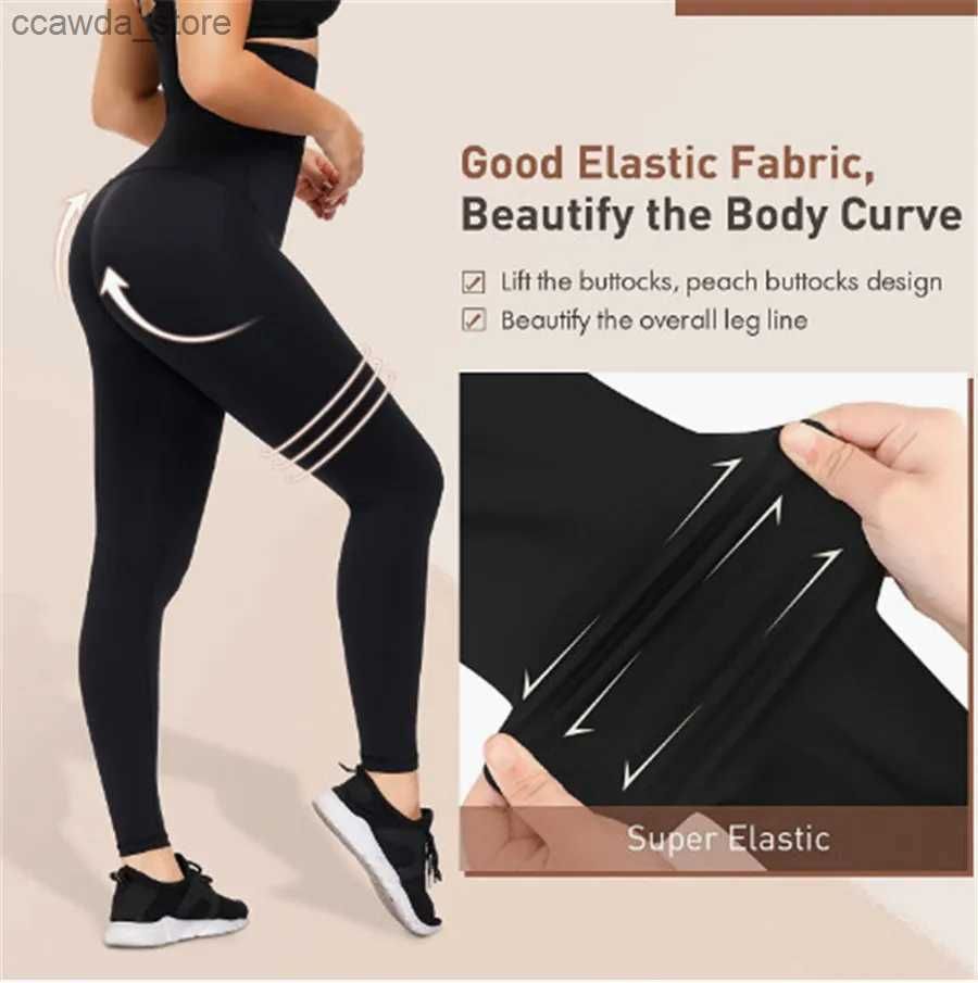 Womens Leggings High Waisted Leggings For Women Tummy Control Athletic  Motion Shaper Workout Stretchy Adjustable Hook Closure Corset Q231104 From  Ccawda, $6.51