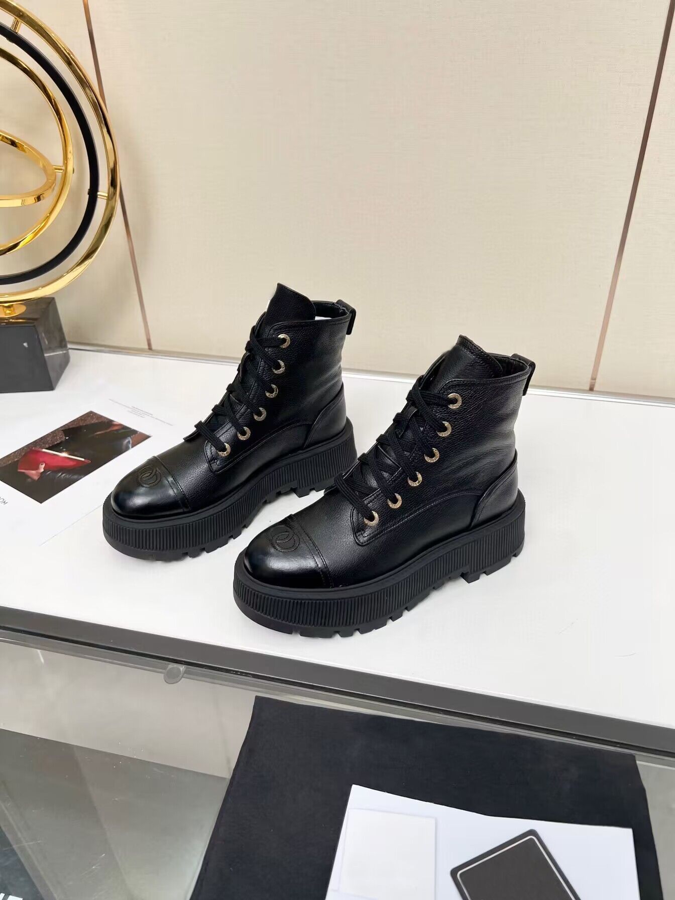 Noir【bottines】