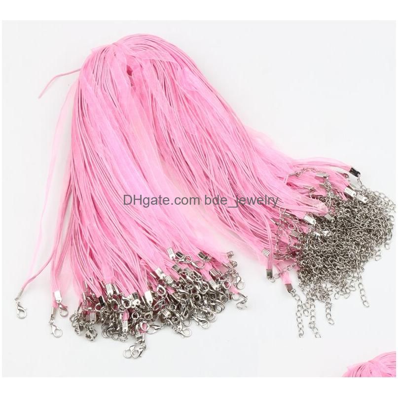 21#Organza Voile Wstbon Chains