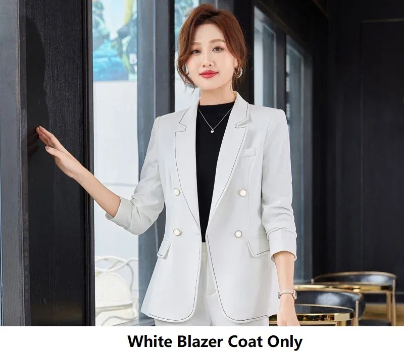 White Blazer Coat