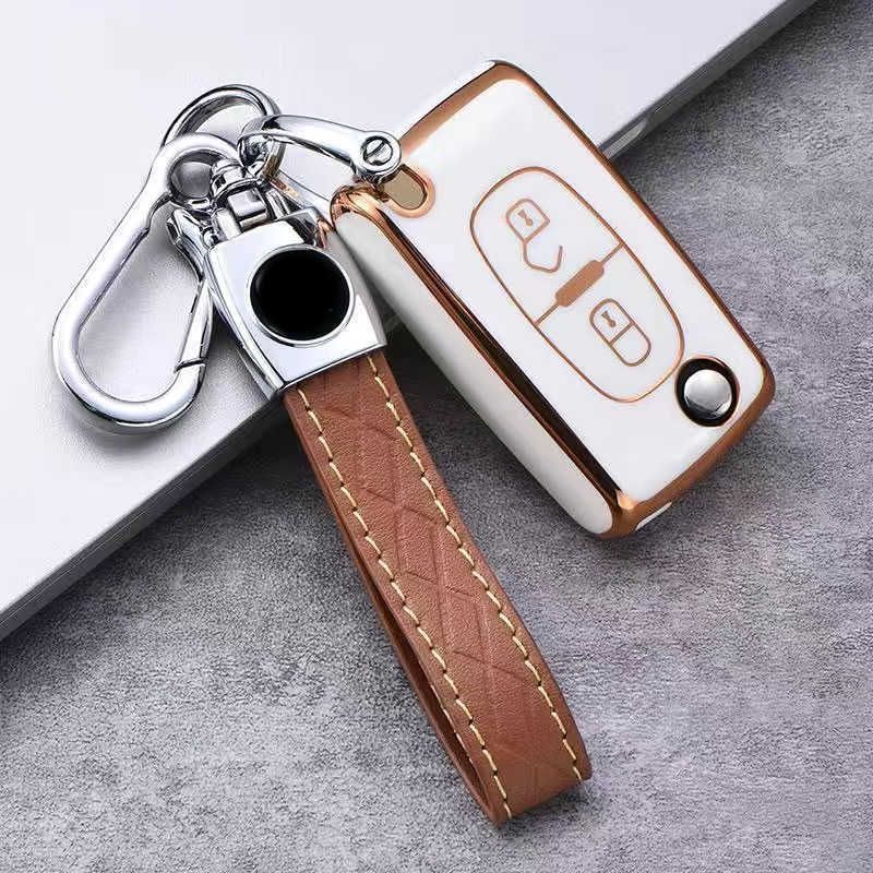 White Keychain a