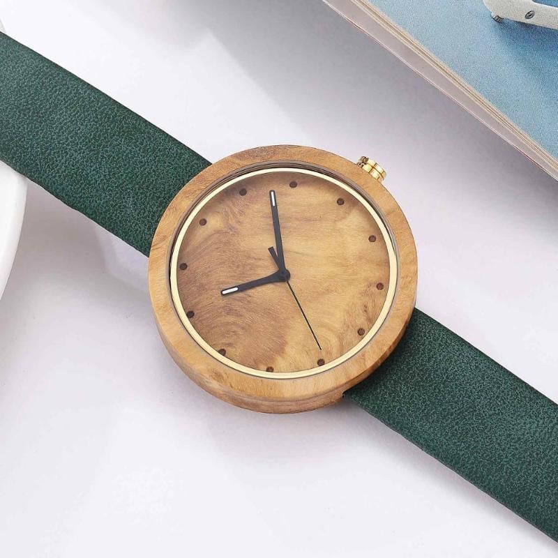 Wood Watch Green
