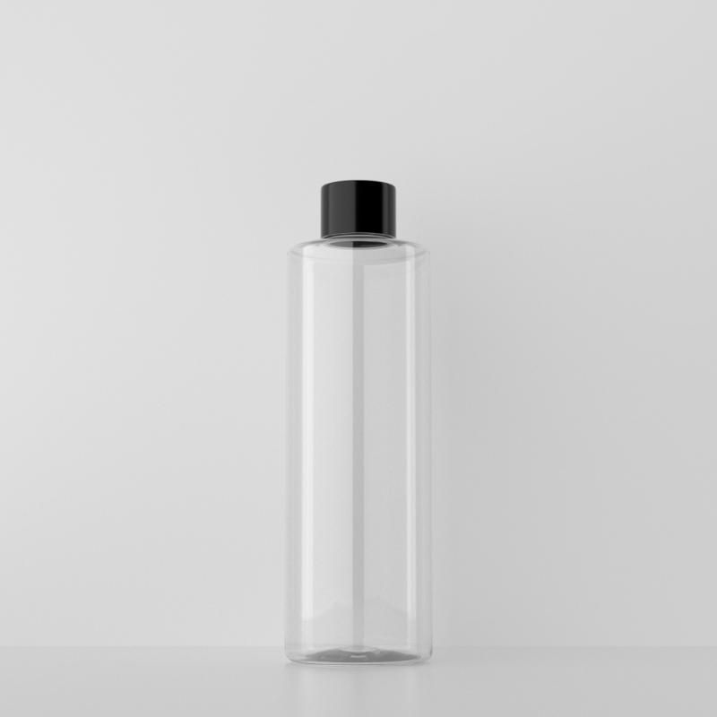 China 250ml clear with black pet