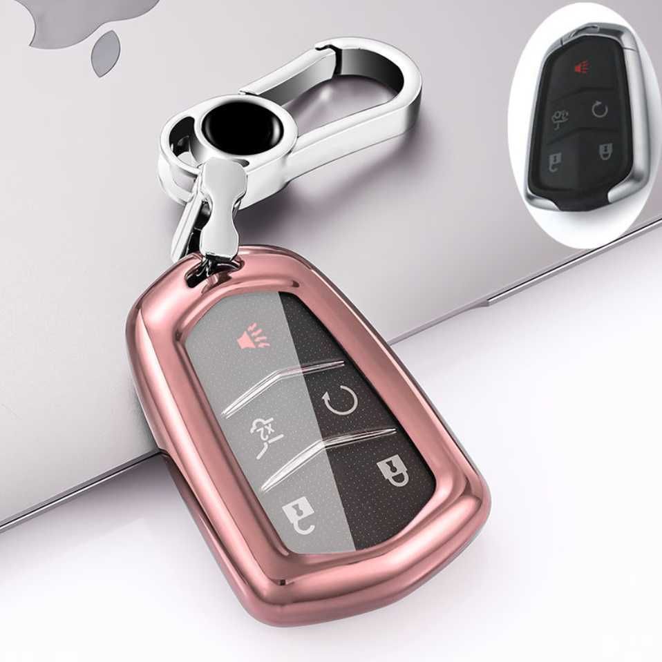 Tpu Car Remote Key Case Cover Shell For Cadillac ATS-L XTS XT5 CTS