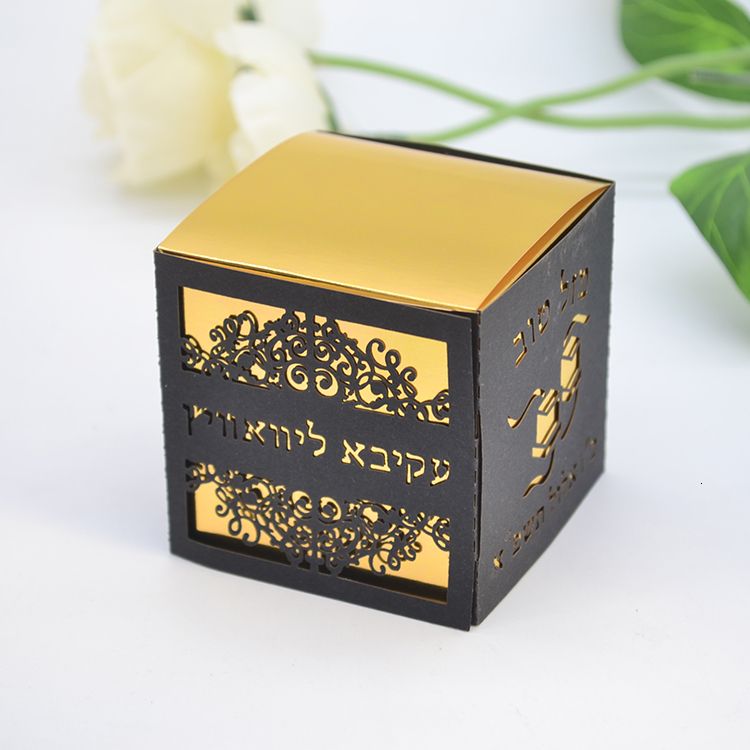 Metallic Gold Black-6x6x6cm