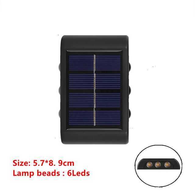 6leds 1 stcs lamp-wit