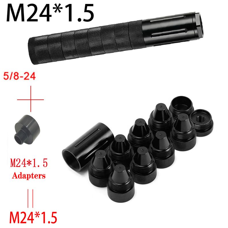 10 дюймов M24x1,5 черный