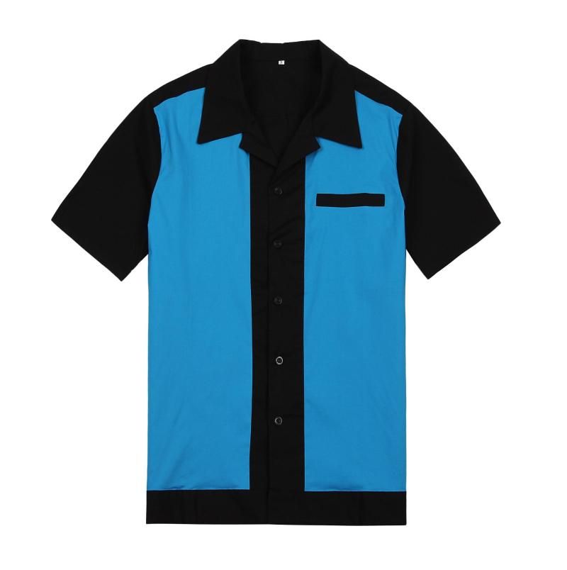 Blaues Shirt