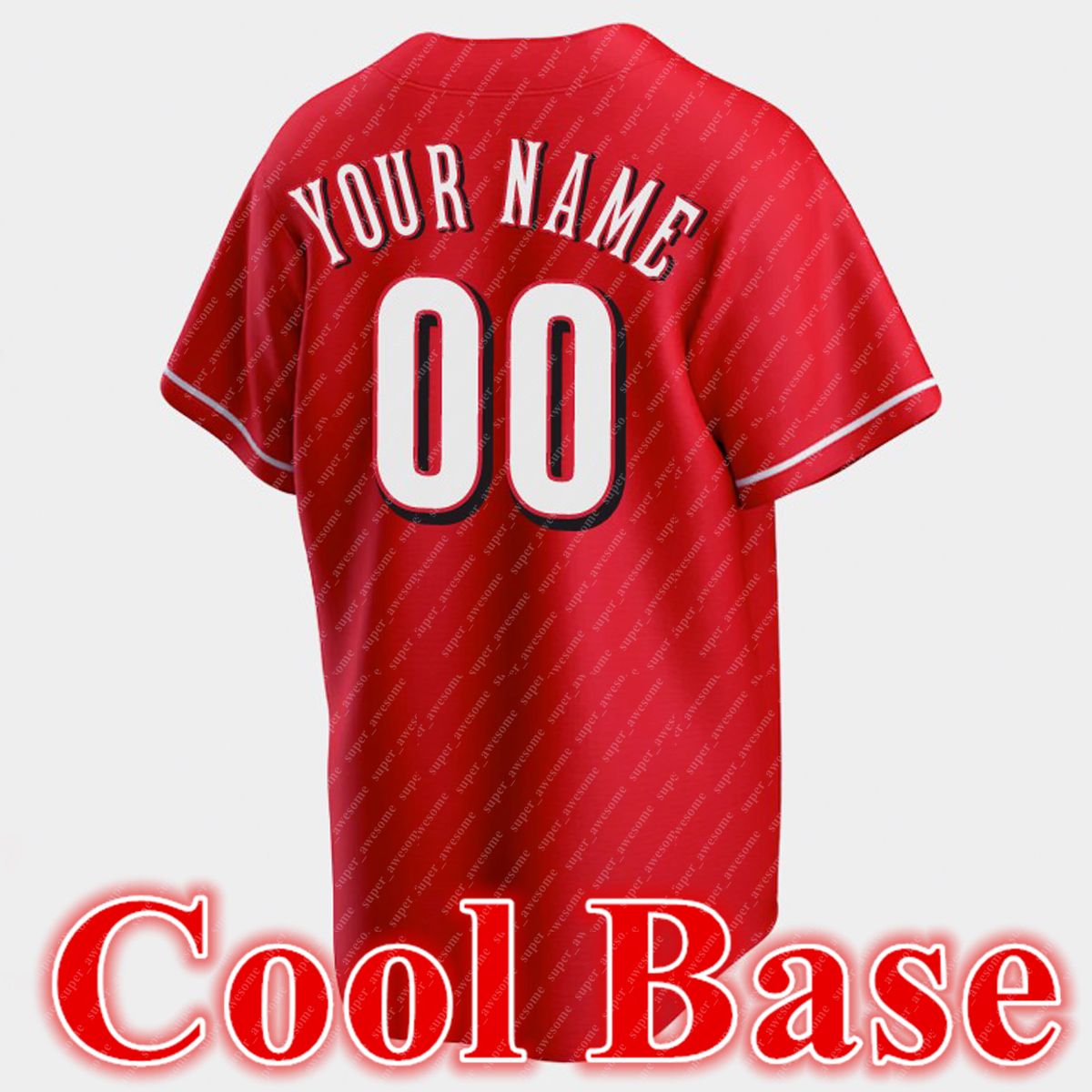 Red Cool Base With Sleeve Patch