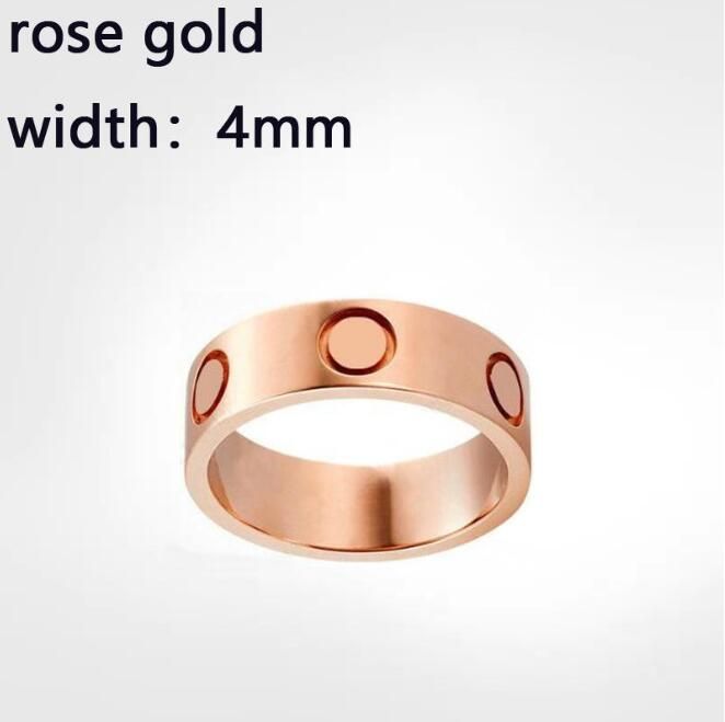 4 mm in oro rosa