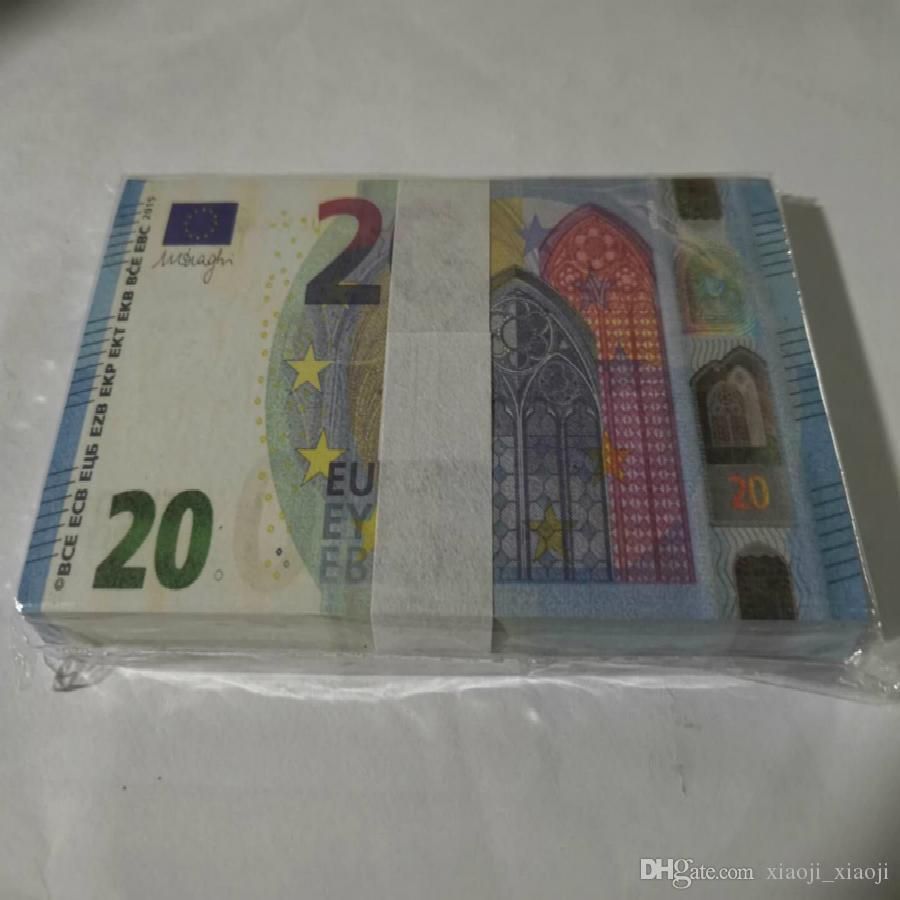 Prop Money Festival Euro Faux Billet Best Stage Collections Copy Children  Holiday Banknote Presents 20 Party Tric Vntpa From Surveillance2008, $5.29