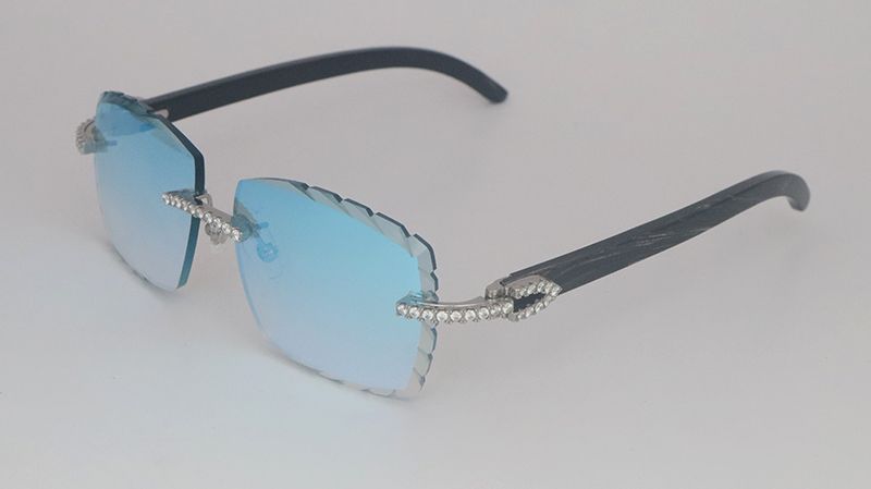 Silver Blue Mirror Lens