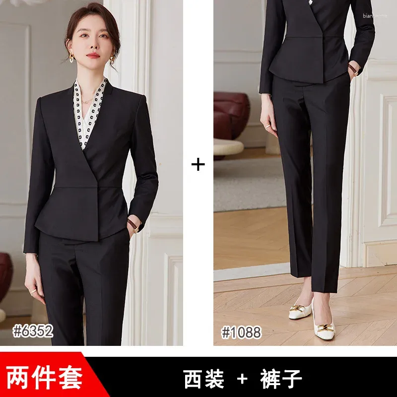 Black suit pants