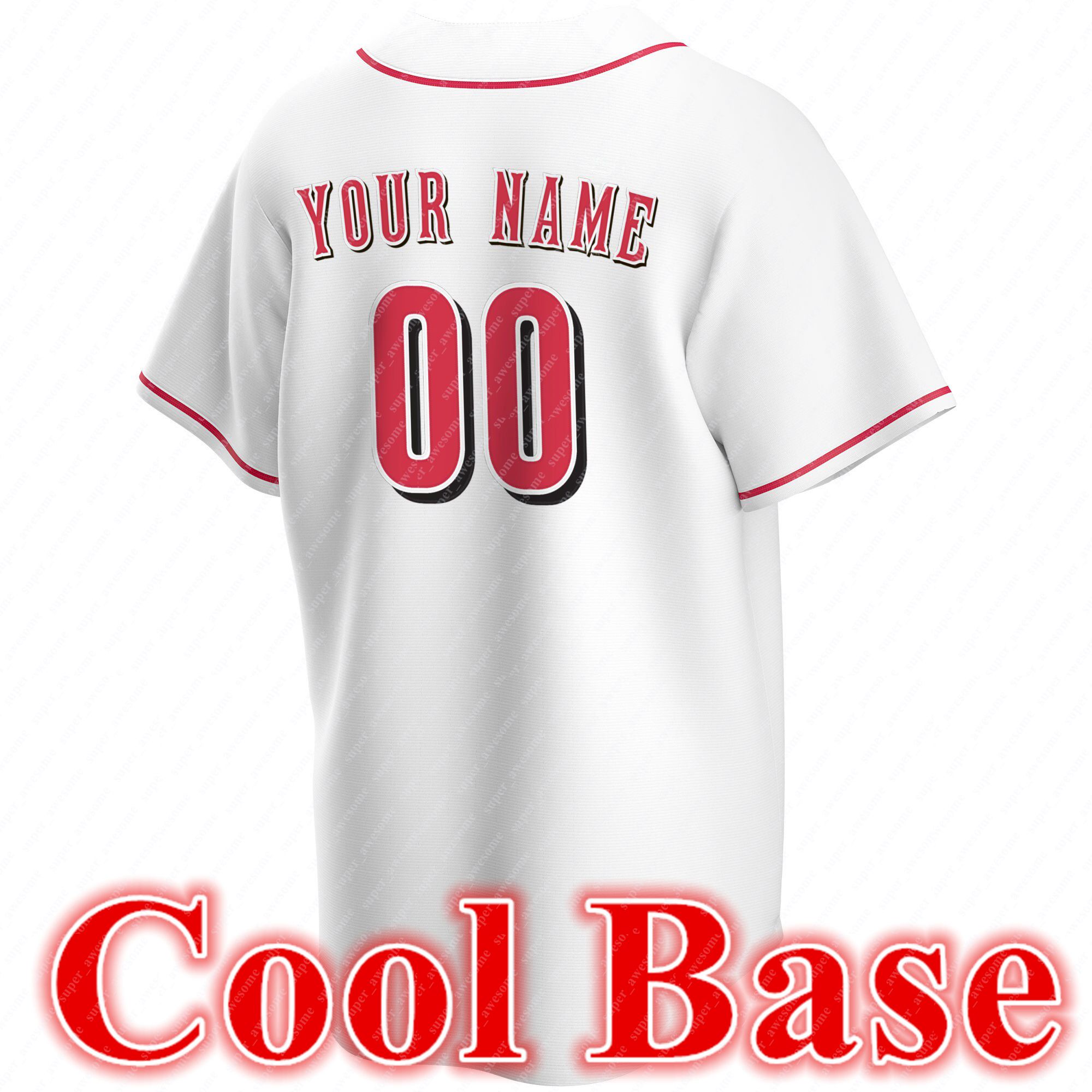 White Cool Base With Sleeve Patch