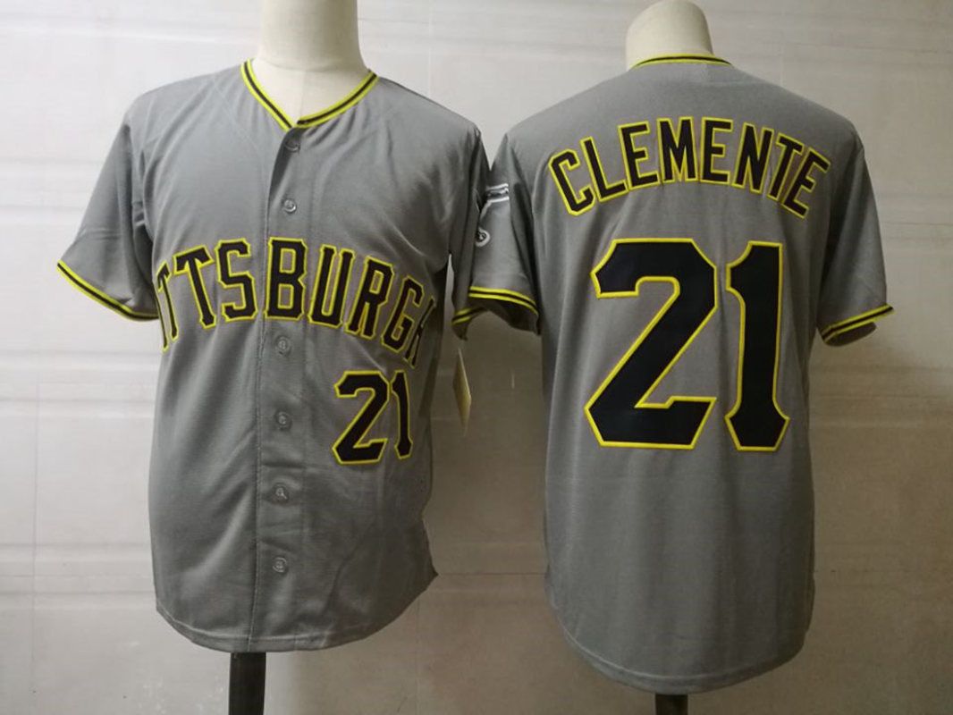 21 Roberto Clemente Pitt Retro