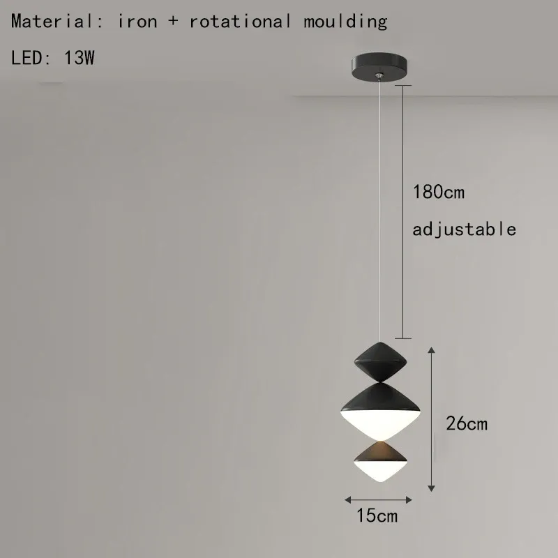 Natural light 4000K 2 Lights-Black