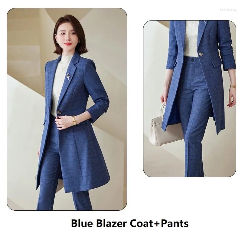 Tailleur-pantalon bleu