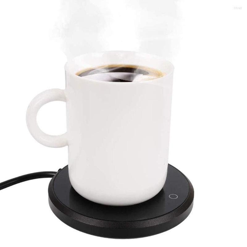 Coffee Cup Warmer Keep warm coaster Beverage Warmer with Electric Hot Plate,  15W Electric Cup Warmer Pad for Office Home Desk Use