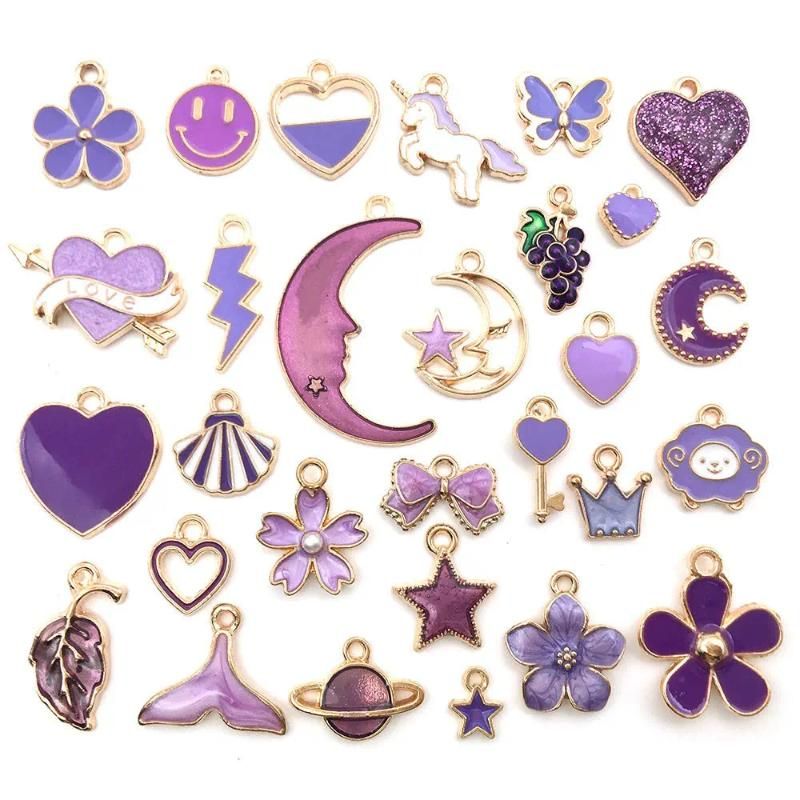 Purple 30pcs