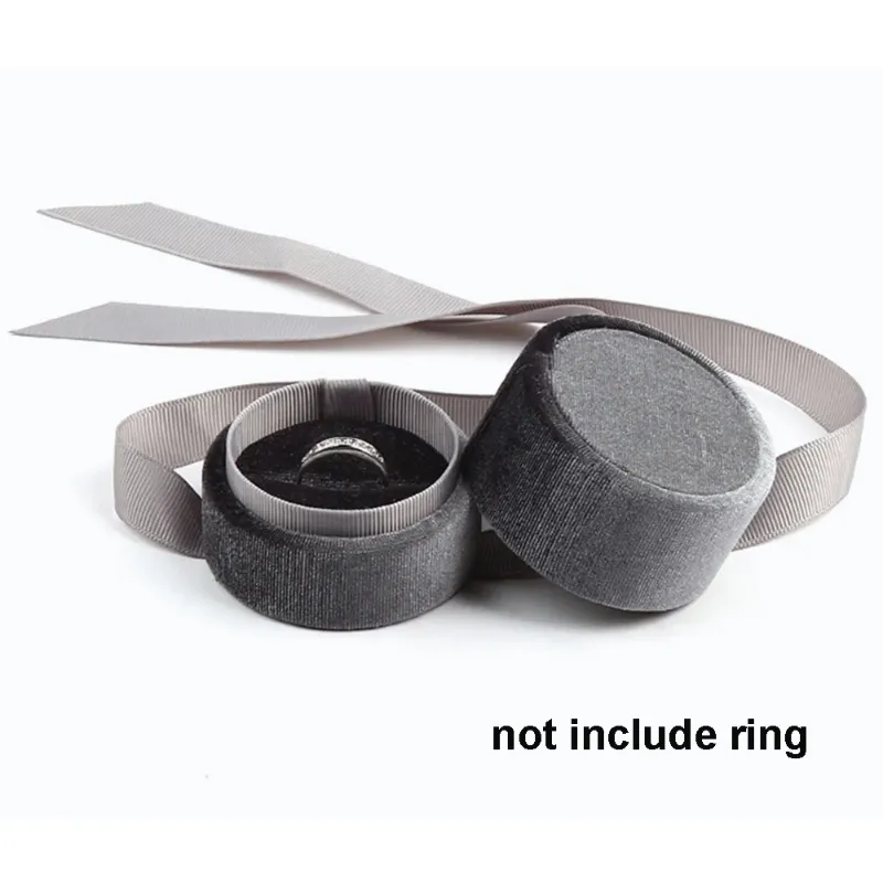 grigio-Scatola per anelli grande