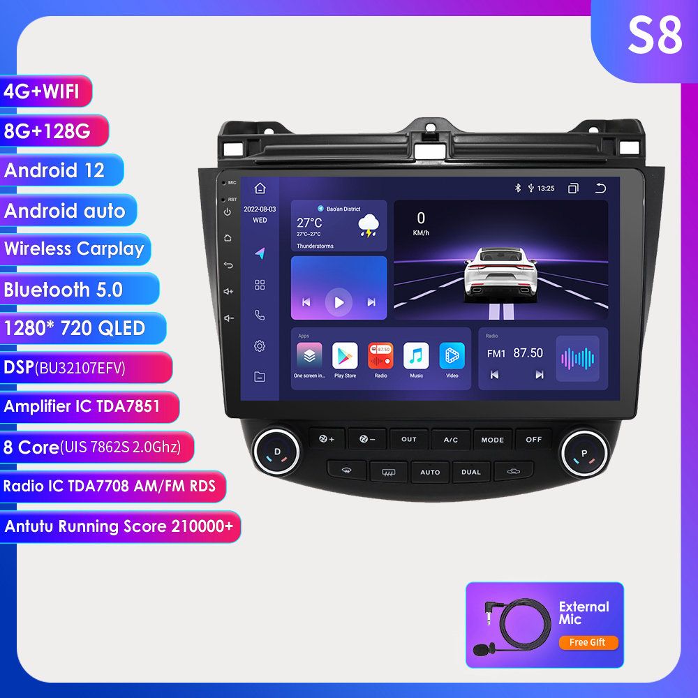 4G+WiFi Carplay 8g+128g