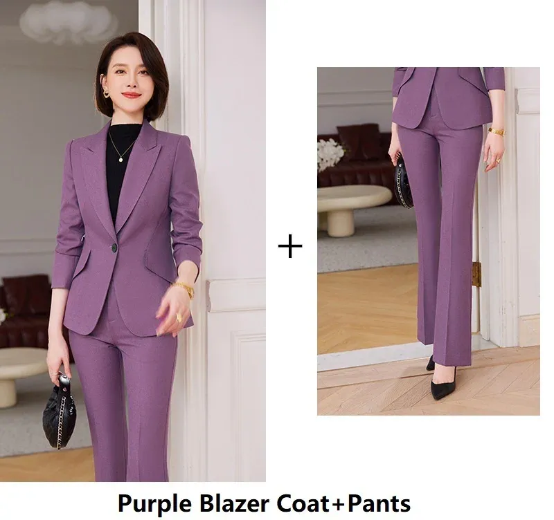 Pantsuit viola