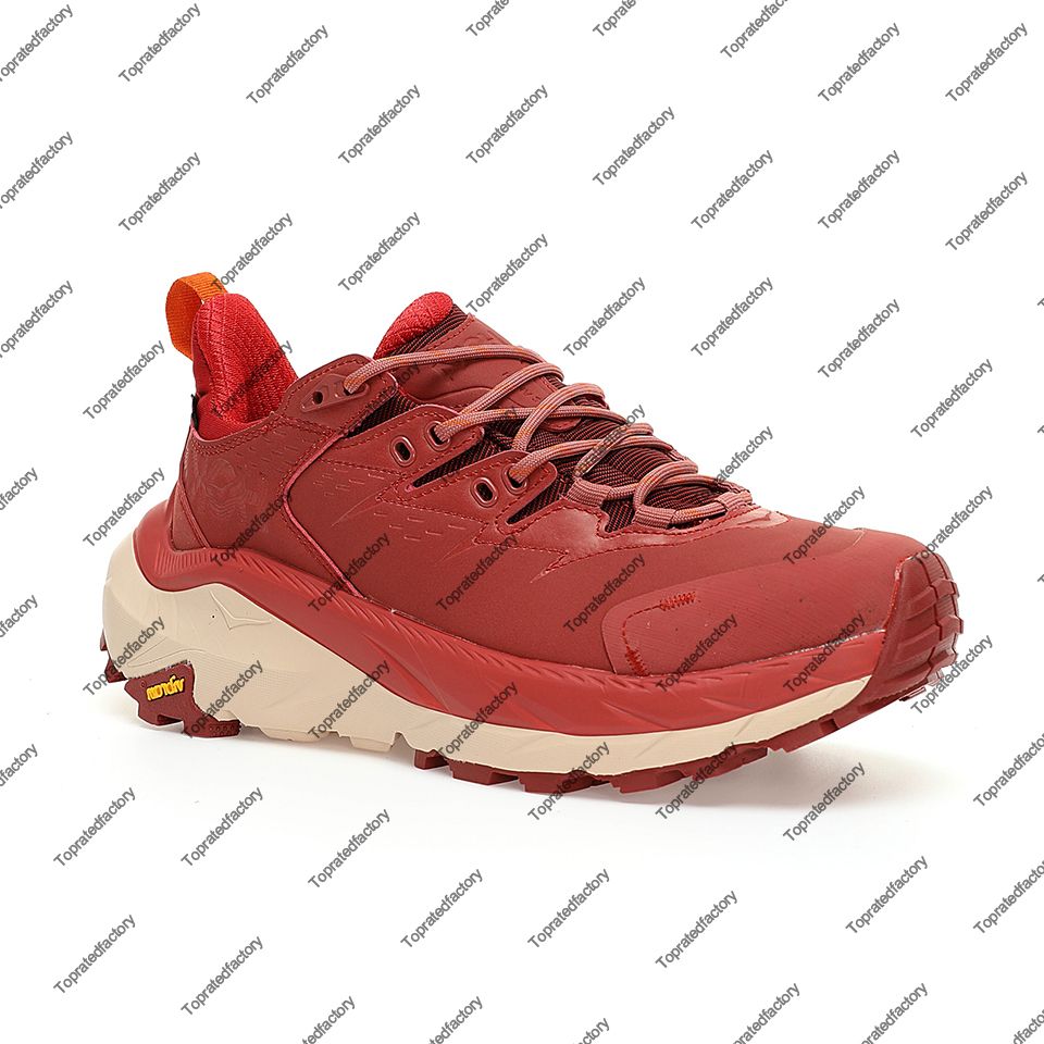Hoka One Kaha 2 Low Hot Sauce Zapatos De Senderismo Para Hombre Caminar