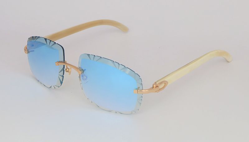 Gold Blue Mirror Lens