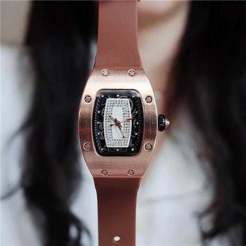 rose gold brown ribbon