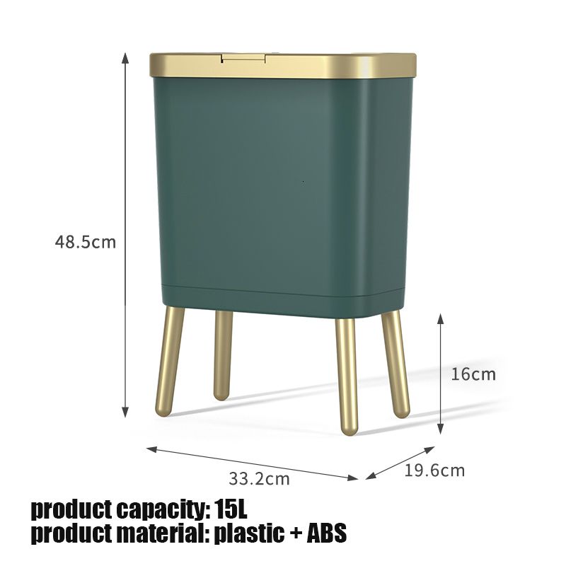 Verrou en plastique en plastique vert