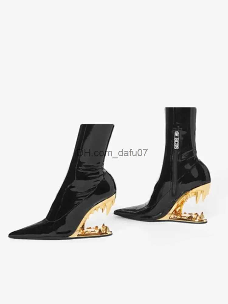 black gold heel