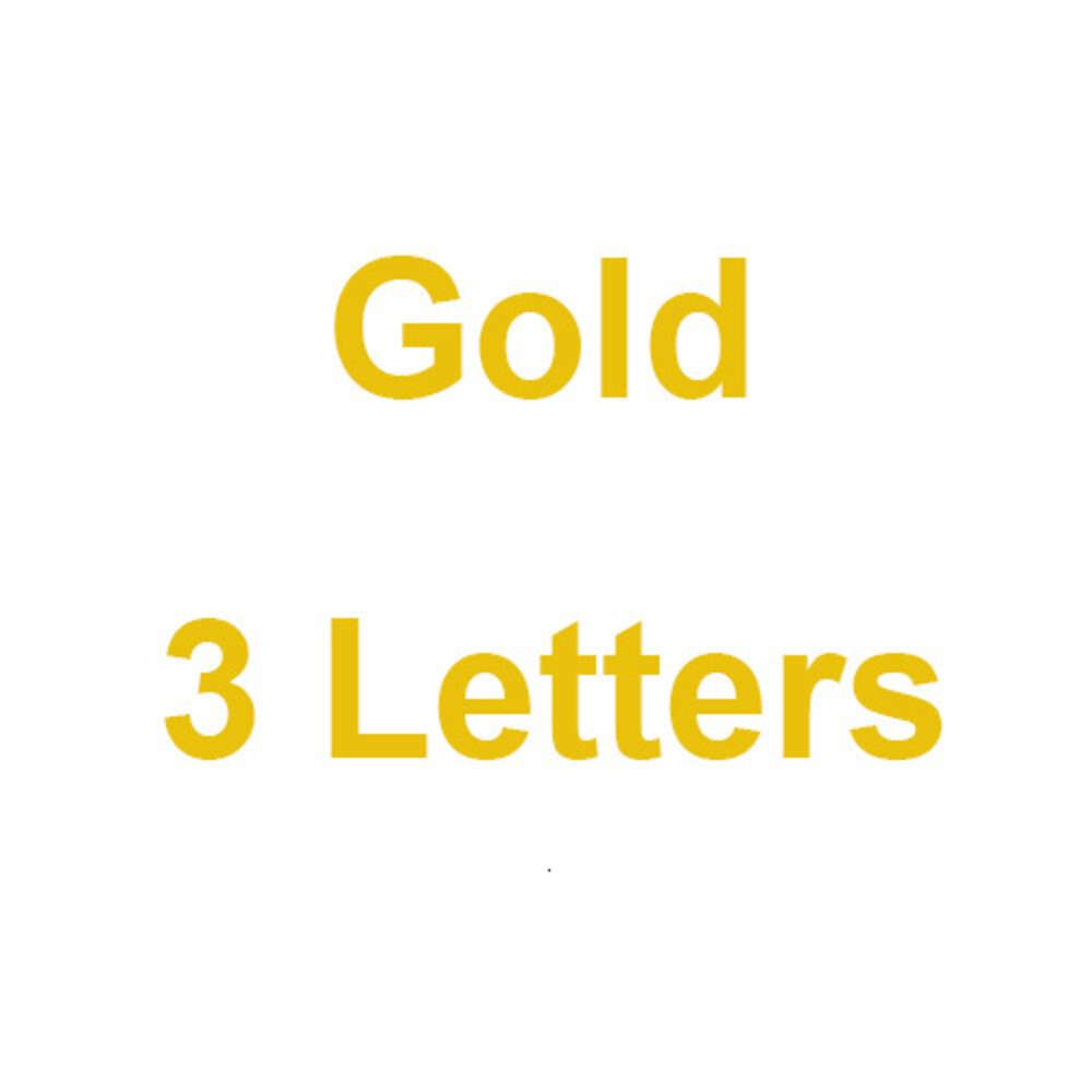 Gold 3 Letters-Letter Place-20inch