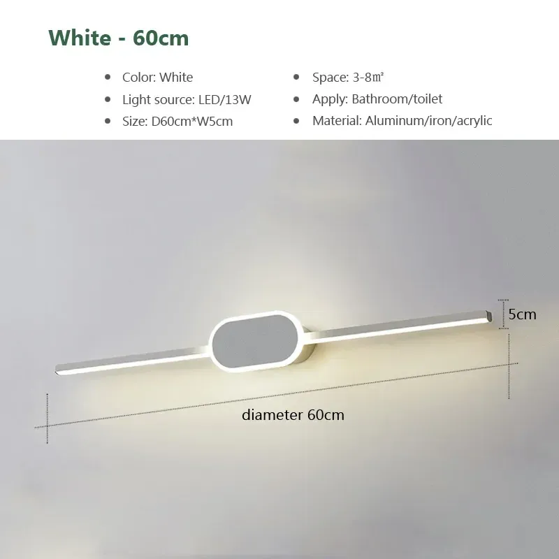 Bianco caldo B-Bianco-60cm