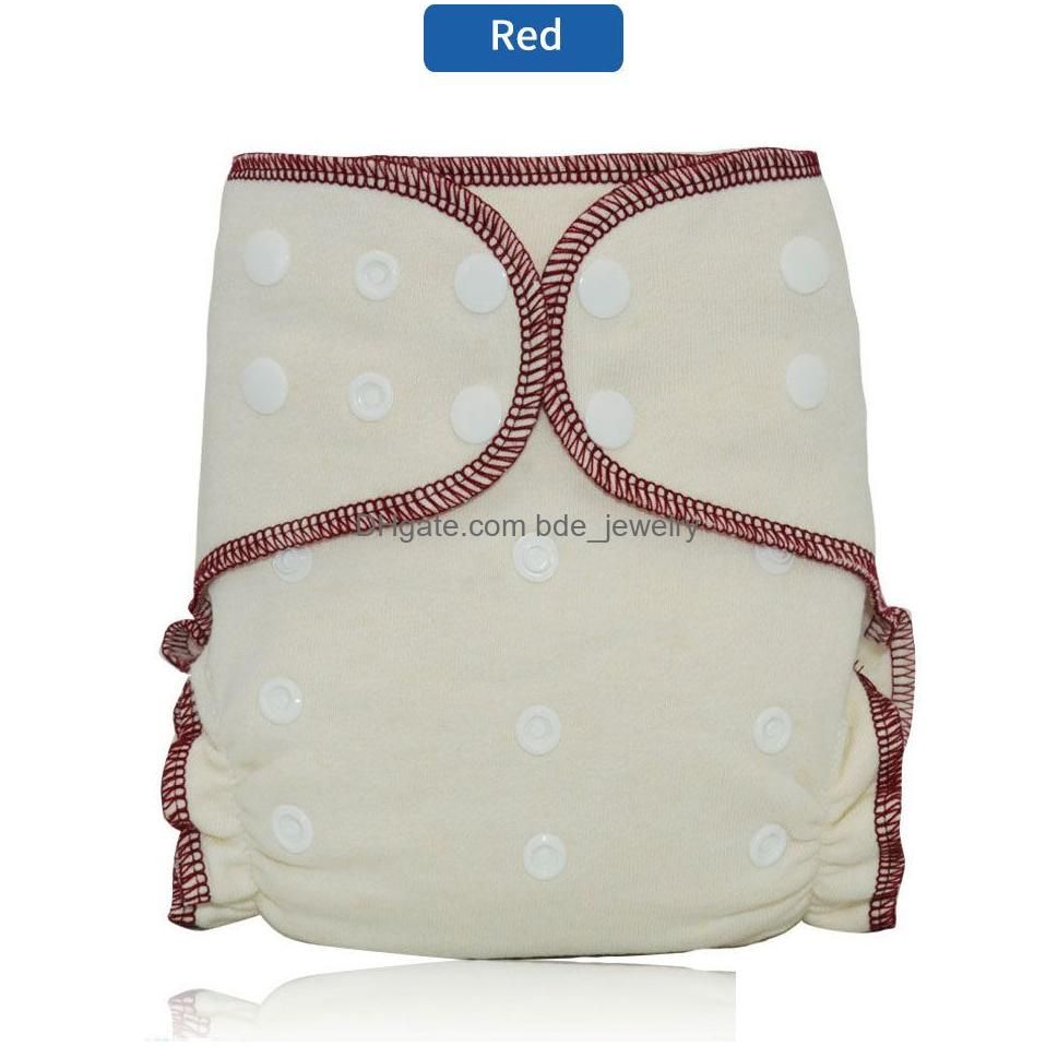 Red-Fitted Diaper