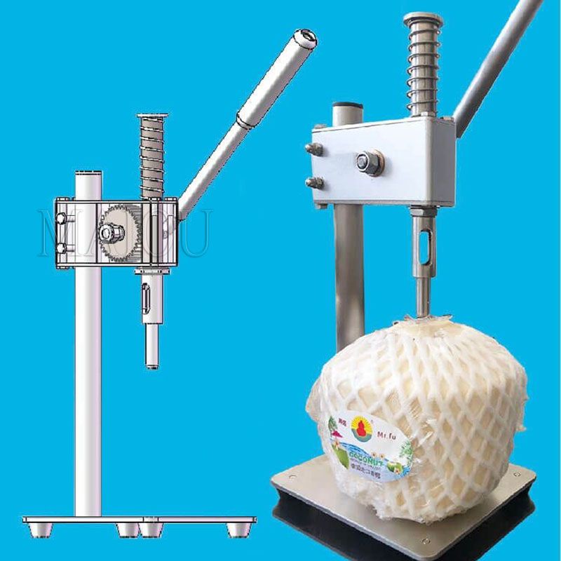  MGIRT Coconut Opening Machine ?Automatic Coconut Peeling Machine,  Stainless Steel Coconut Peeler: Home & Kitchen