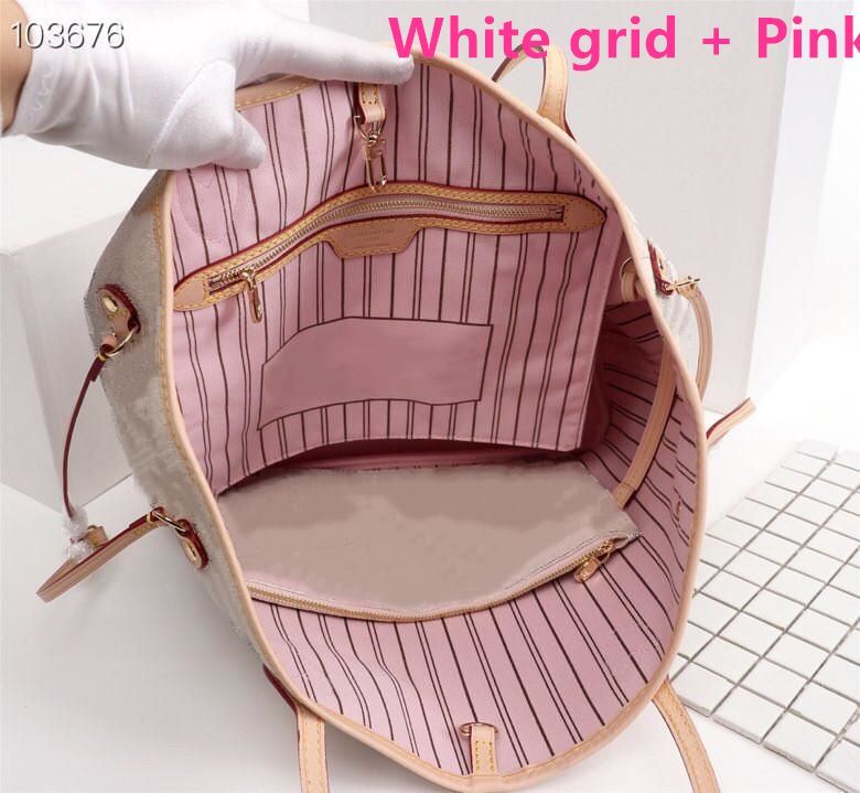 Damier Azur+rose