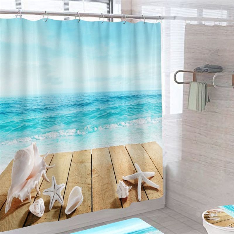 1 Shower Curtain 1-W120xh180cm