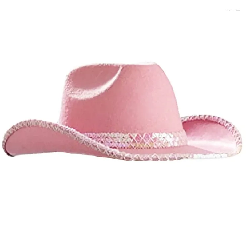 pink cowboy hat