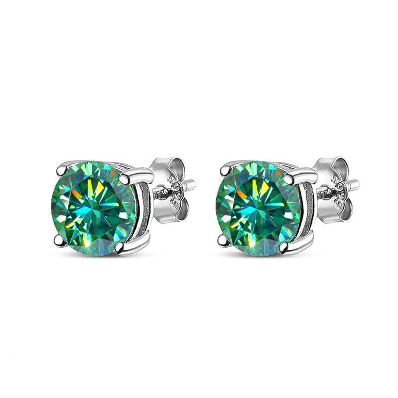 Green Moissanite-5mm(0.5ct Each)