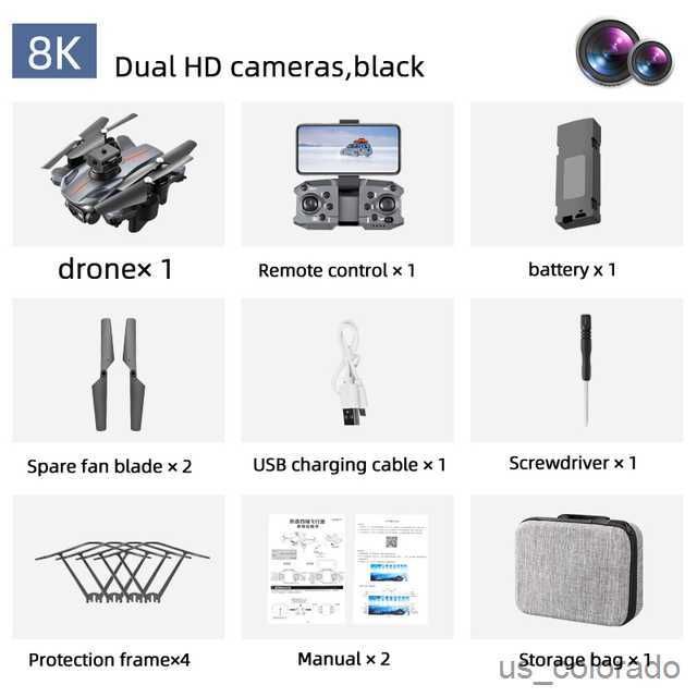8k HD-Kamera Schwarz