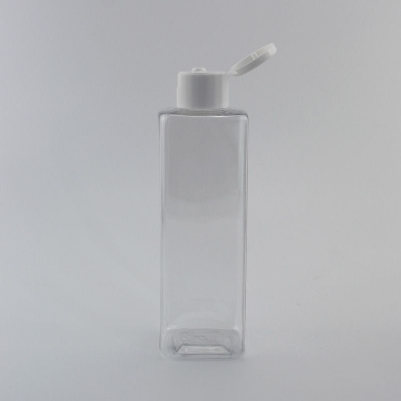 250ml Clear Bottle White