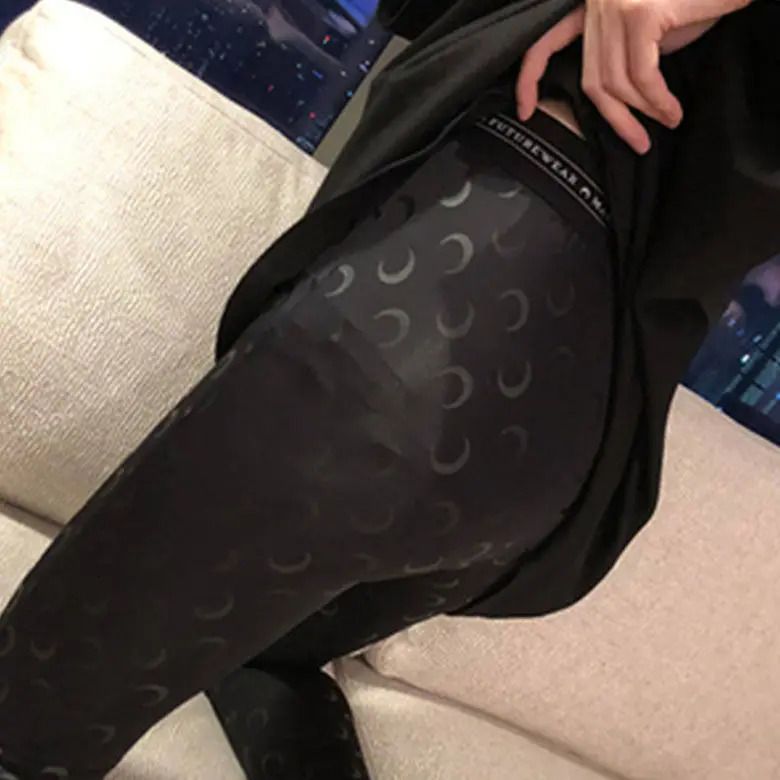 Svarta leggings