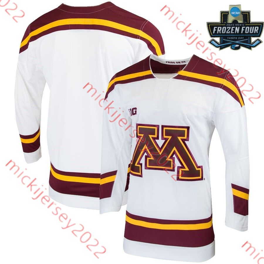 White/2023 Frozen Four Patch