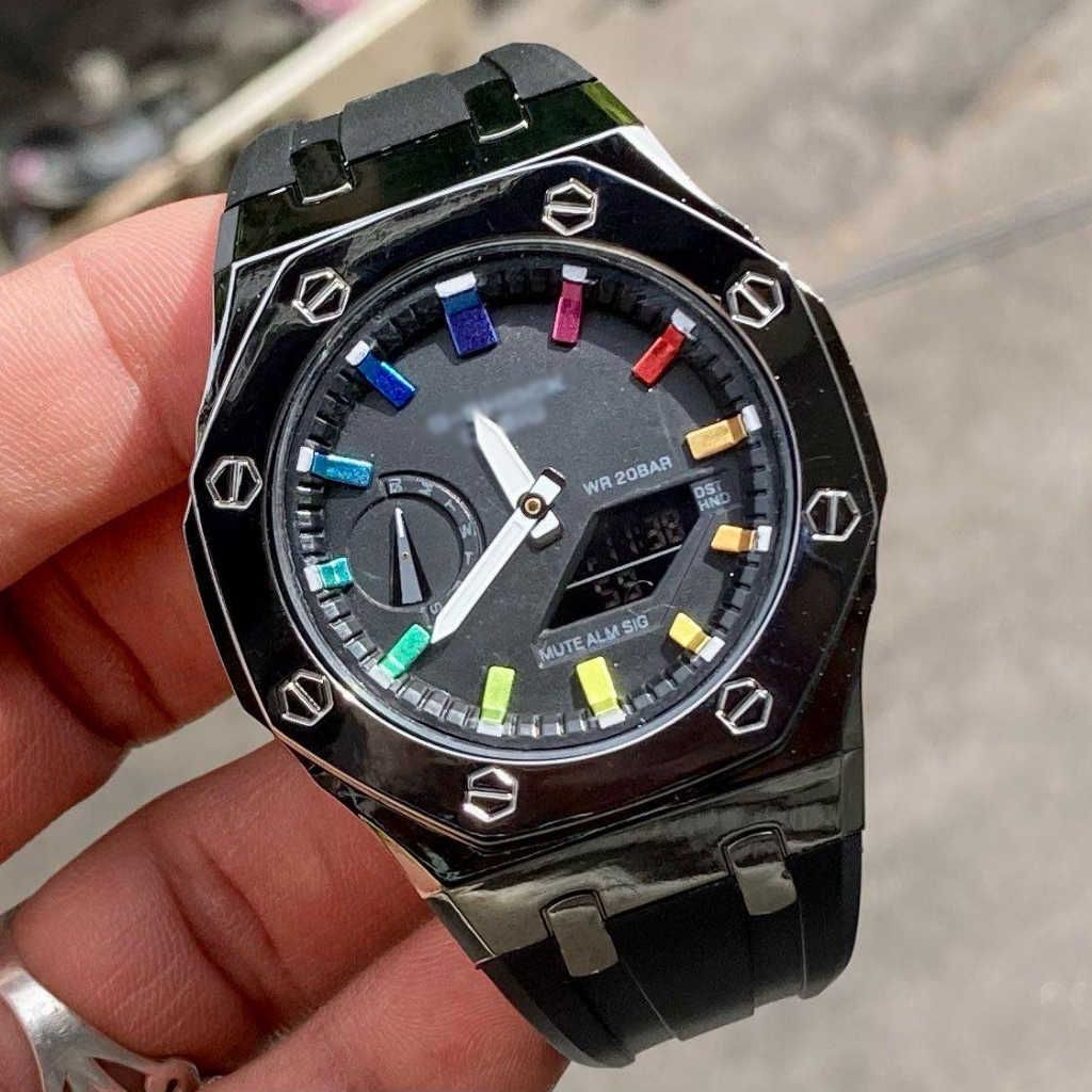 watch & tin-black rainbow