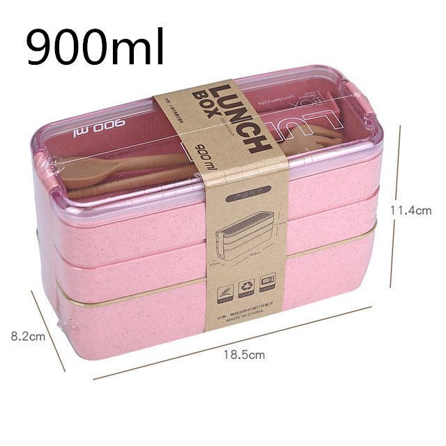 Pink 900ml Plastic